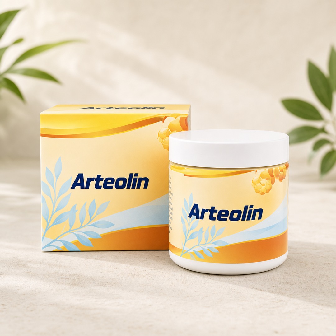 Arteolin melegítő kozmetikai gél csomagolása